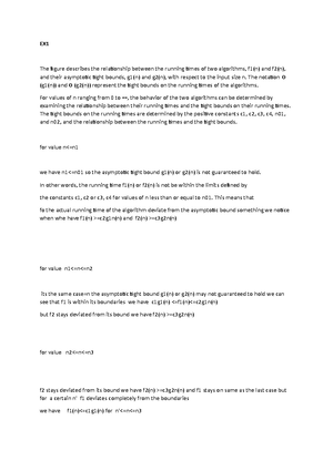 Assignment 3 - b) The parallel running time is minimum: d dp = 0 − n 2 ...
