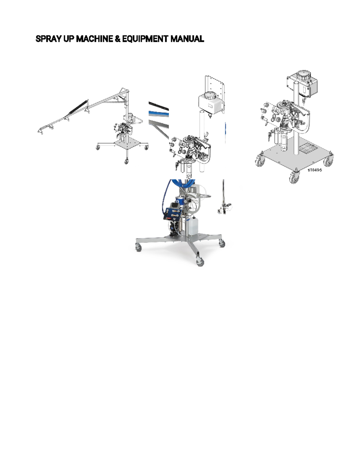 Peralatan dan Mesin Spray up - SPRAY UP MACHINE & EQUIPMENT MANUAL ti ...