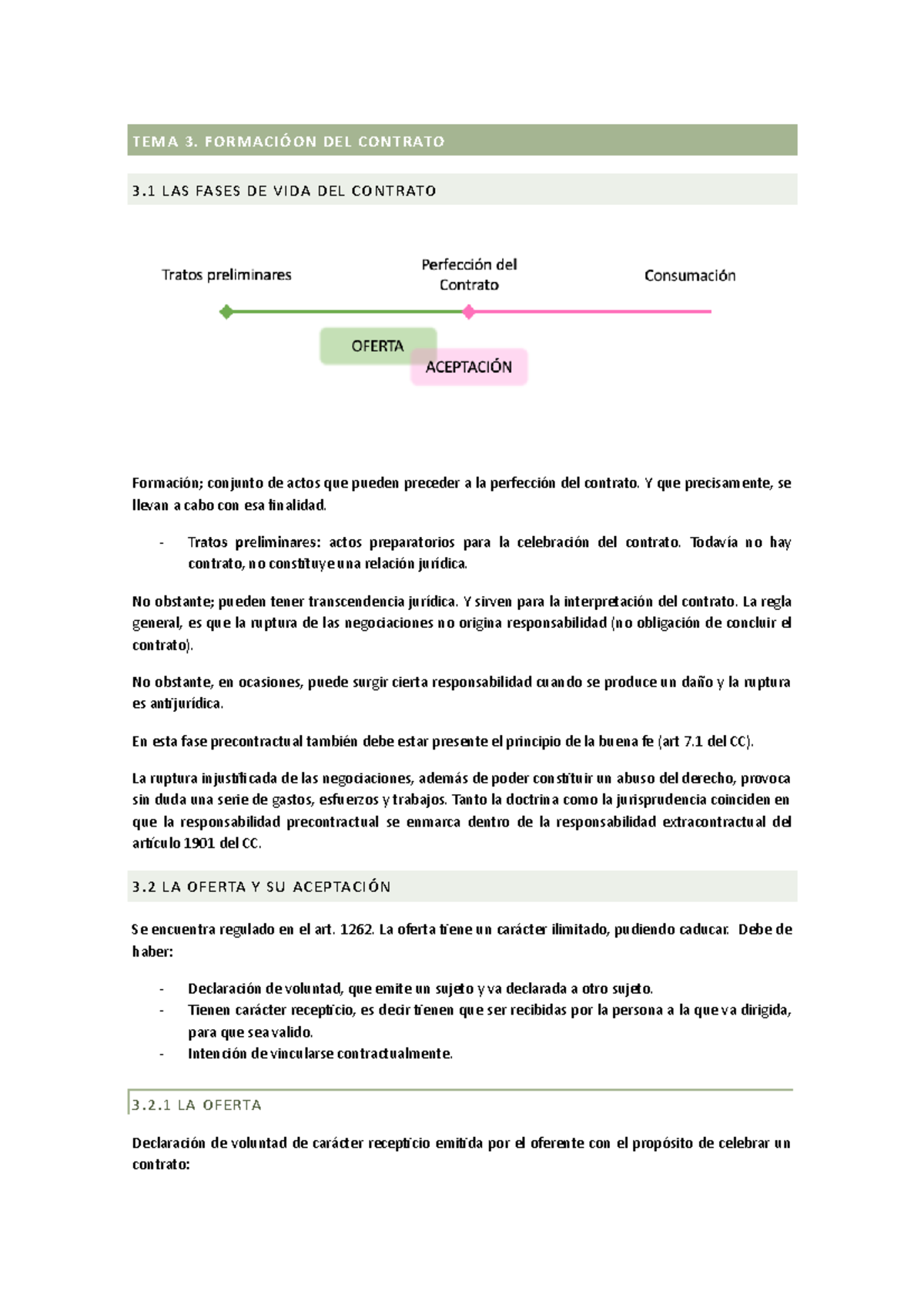 TEMA 3 - Apuntes 3.Derecho de obligaciones y derecho de los daños ...