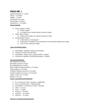 N340 Public Health Lecture Notes (Focused Topics) 2 - WEEK 1 (Topics ...