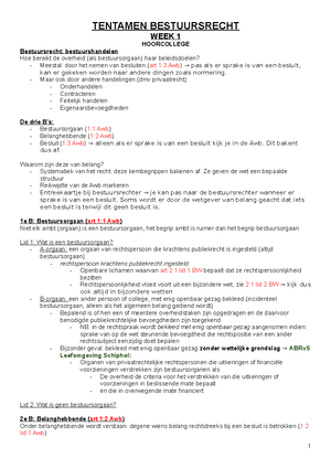 Thema 4 Bestuursrecht 2022-23 - Thema 4 Normering Van ...