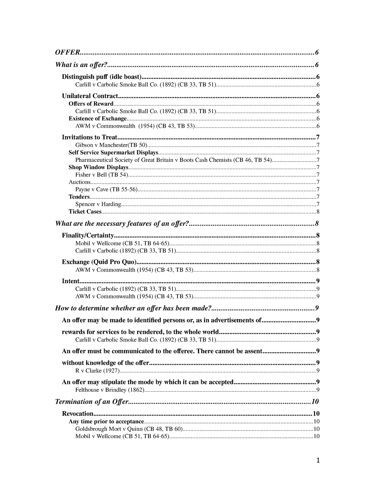 usyd-laws1015contracts-notes-studocu