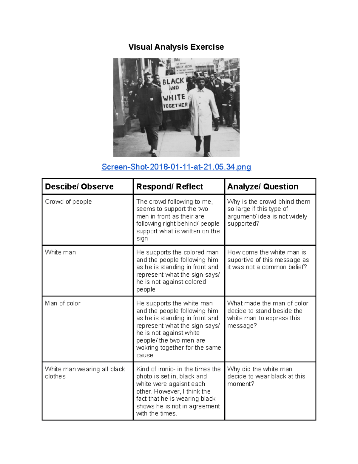 Visual Analysis Exercise - Visual Analysis Exercise Screen-Shot-2018-01 ...