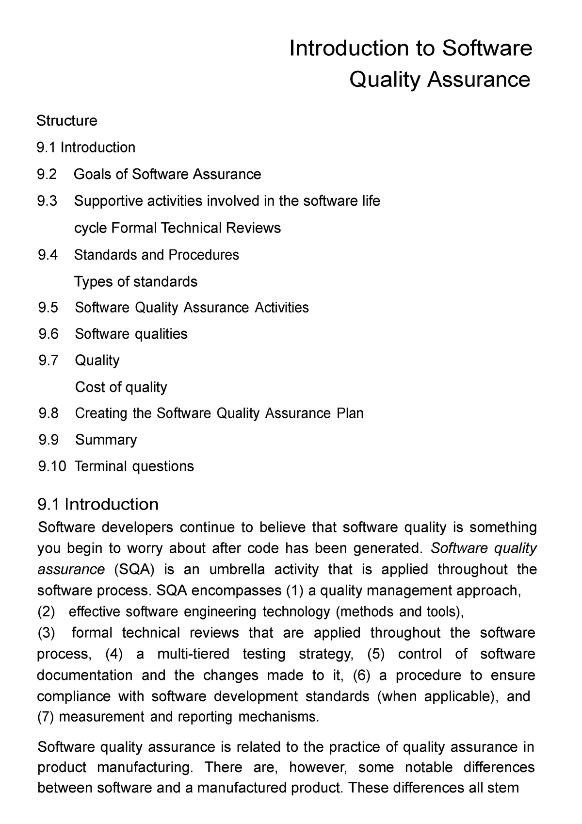 latest research papers on software quality assurance