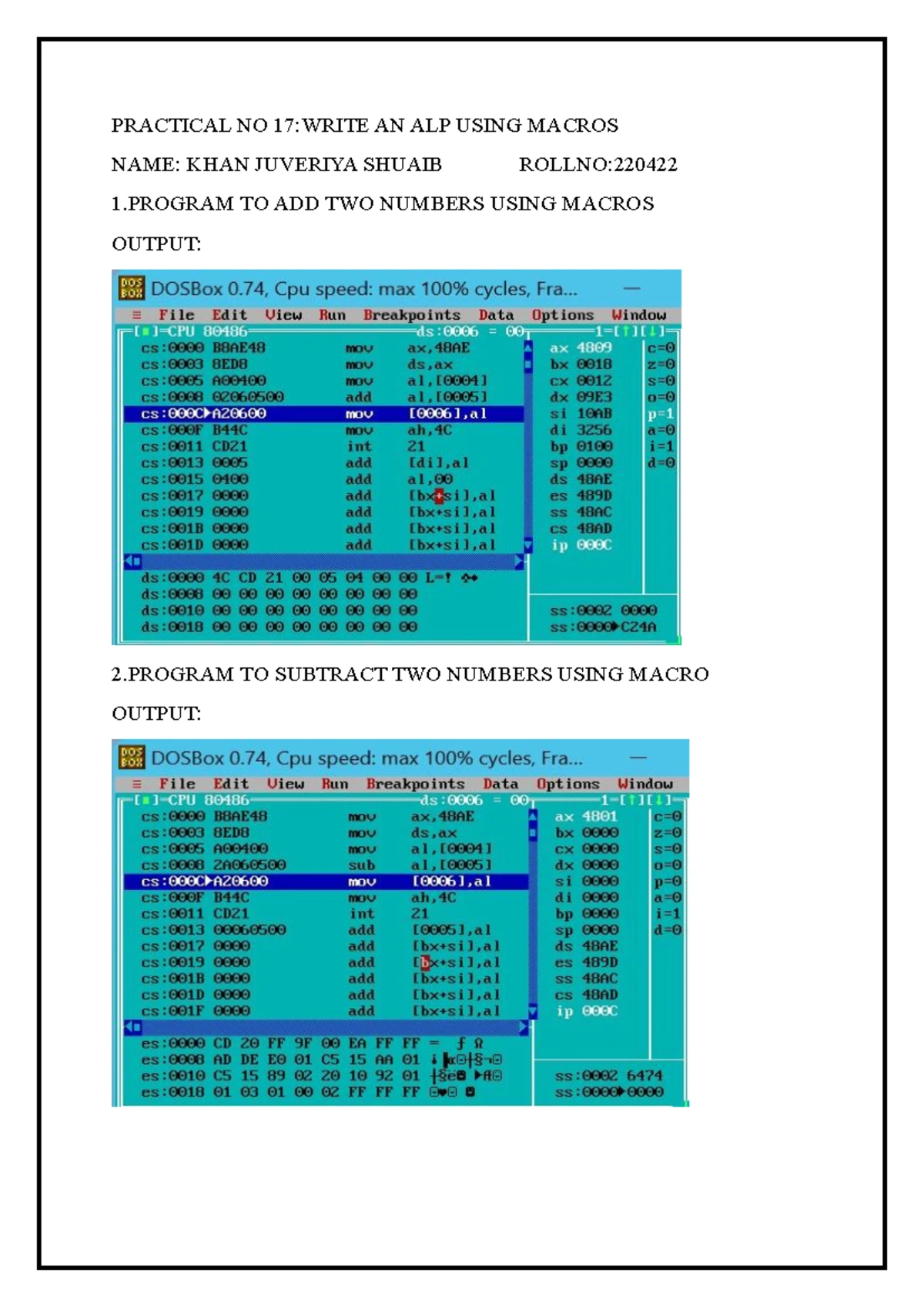Practical NO 13 - MIC manual codes - Computer engineering - EXPERIMENT ...
