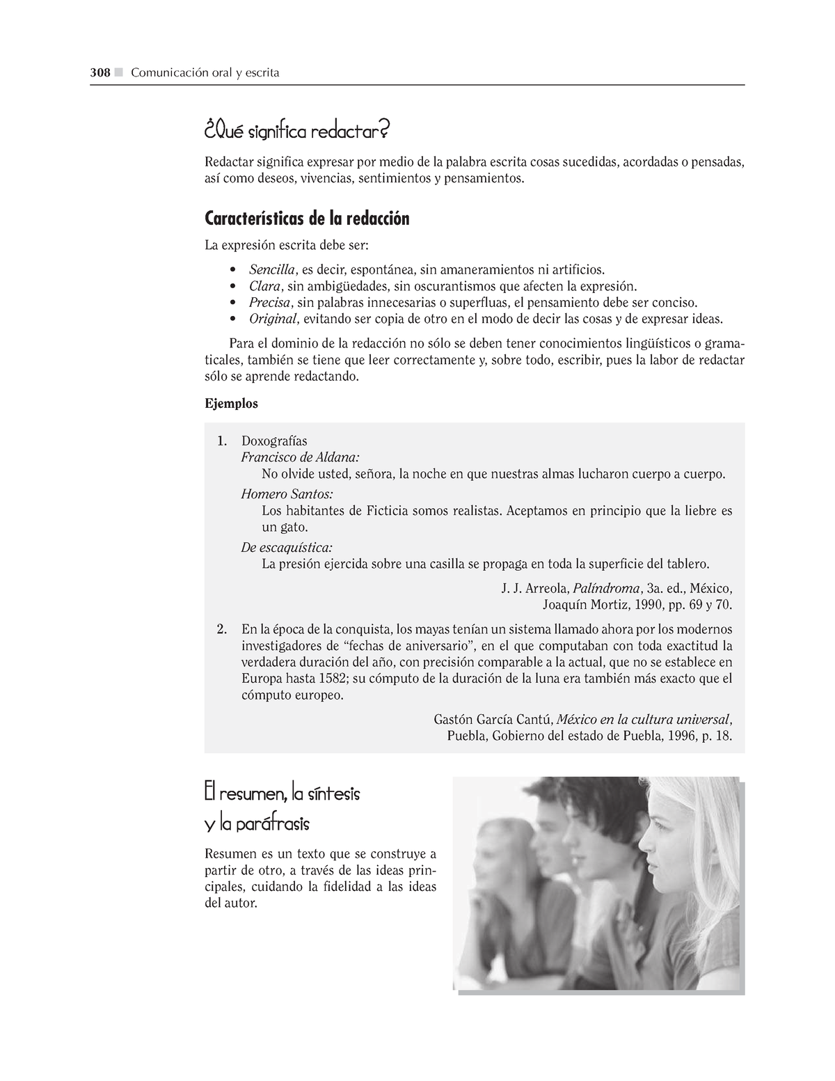 Lectura 02 - COMUNICACION - 308 Comunicación oral y escrita ¿Qué significa  redactar? Redactar - Studocu