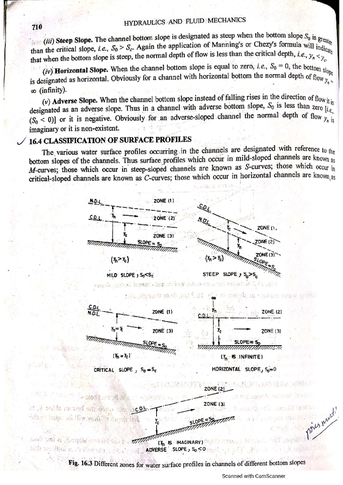 Classnotes 27 - Notes - Fluid mechanics and hydraulics - Studocu