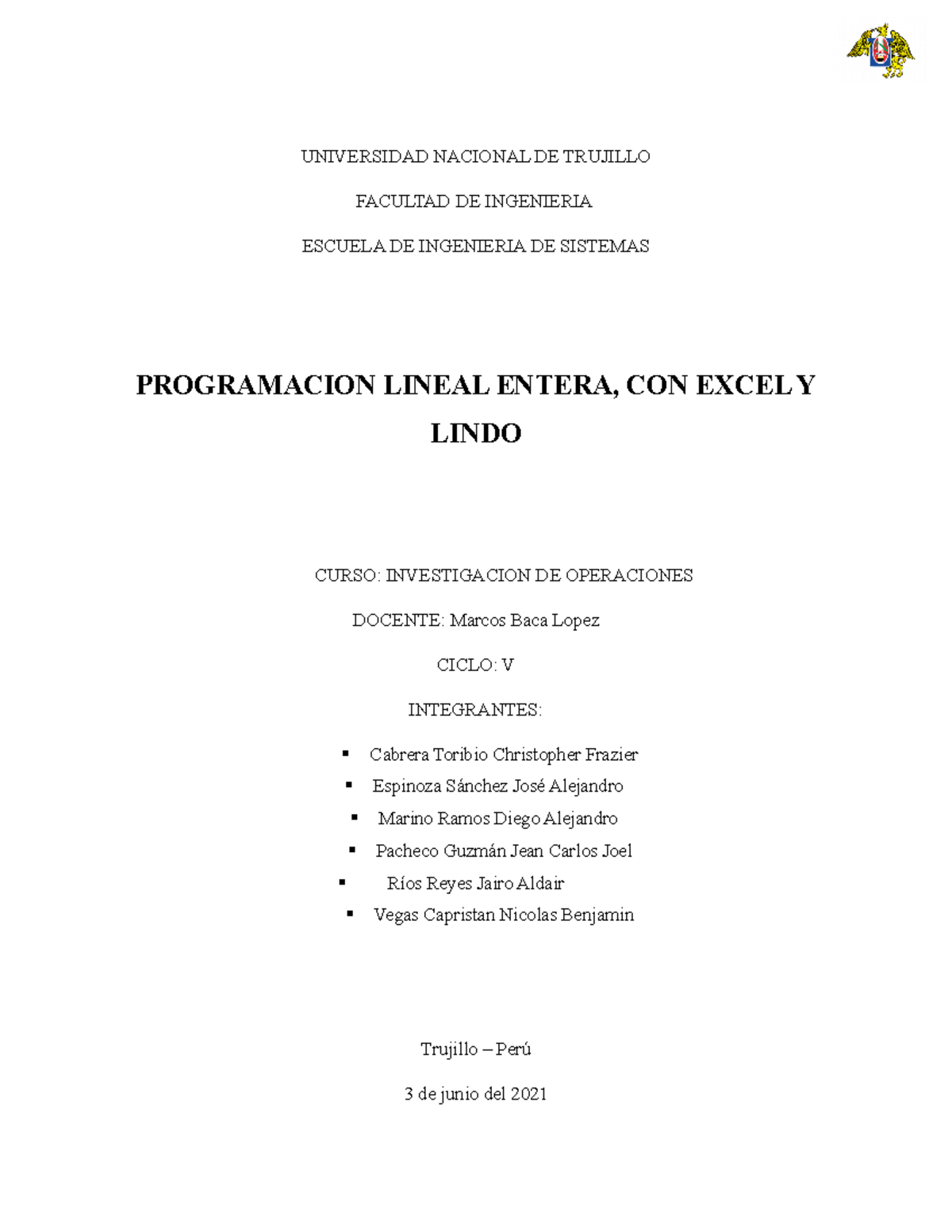 S04 Inv Ope Grupo 01 - Practica para examen invope 2021 - UNIVERSIDAD ...