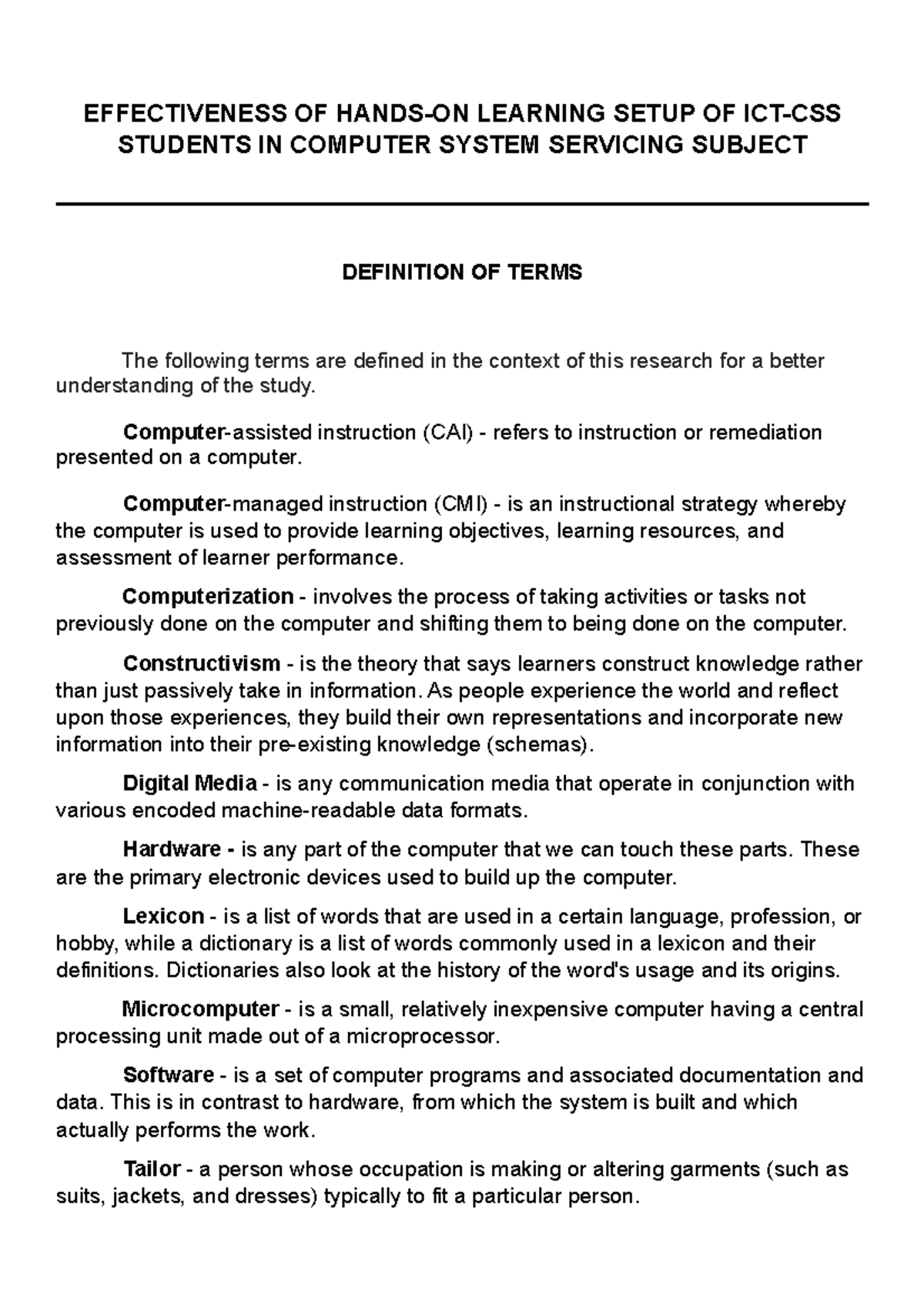 pr2-faith-l-definition-of-terms-effectiveness-of-hands-on-learning