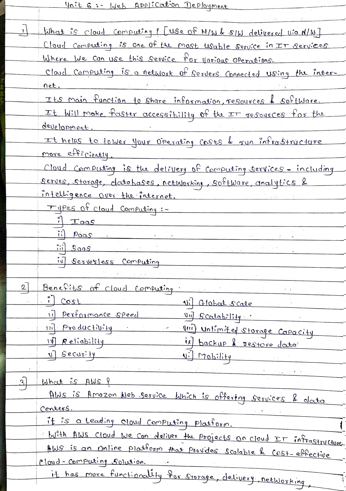 WAD Unit 6 - Important notes of unit 6 for sppu 2019 pattern do check ...