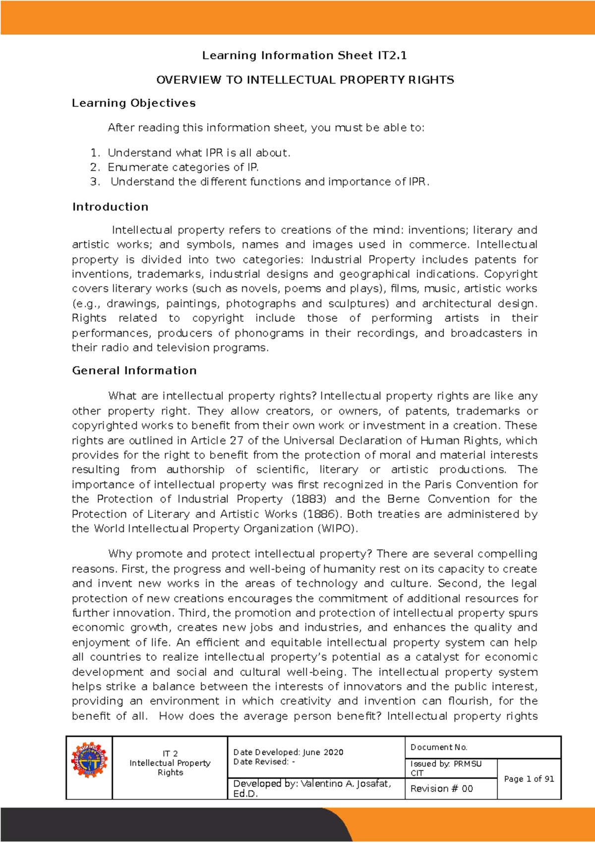 Instructional Manual Content- Midterm-Final - Learning Information ...