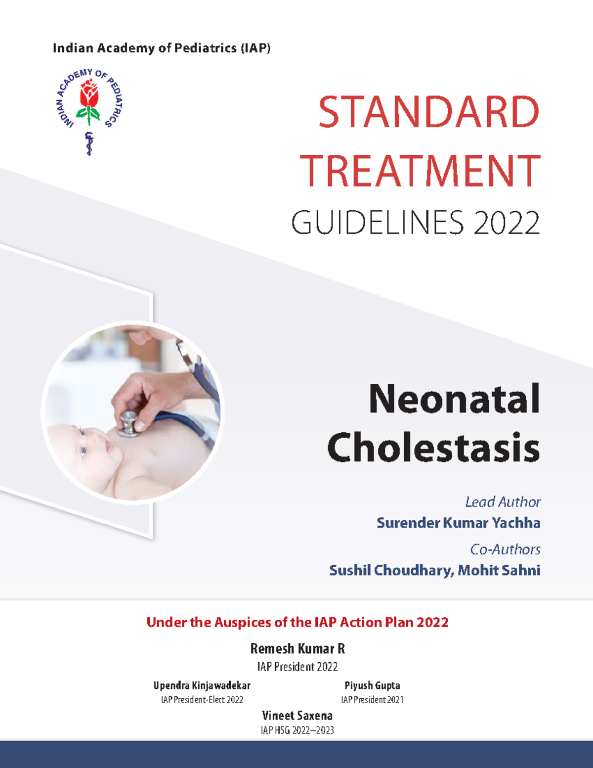 Ch 103 Neonatal Cholestasis Indian Academy of Pediatrics (IAP) Under