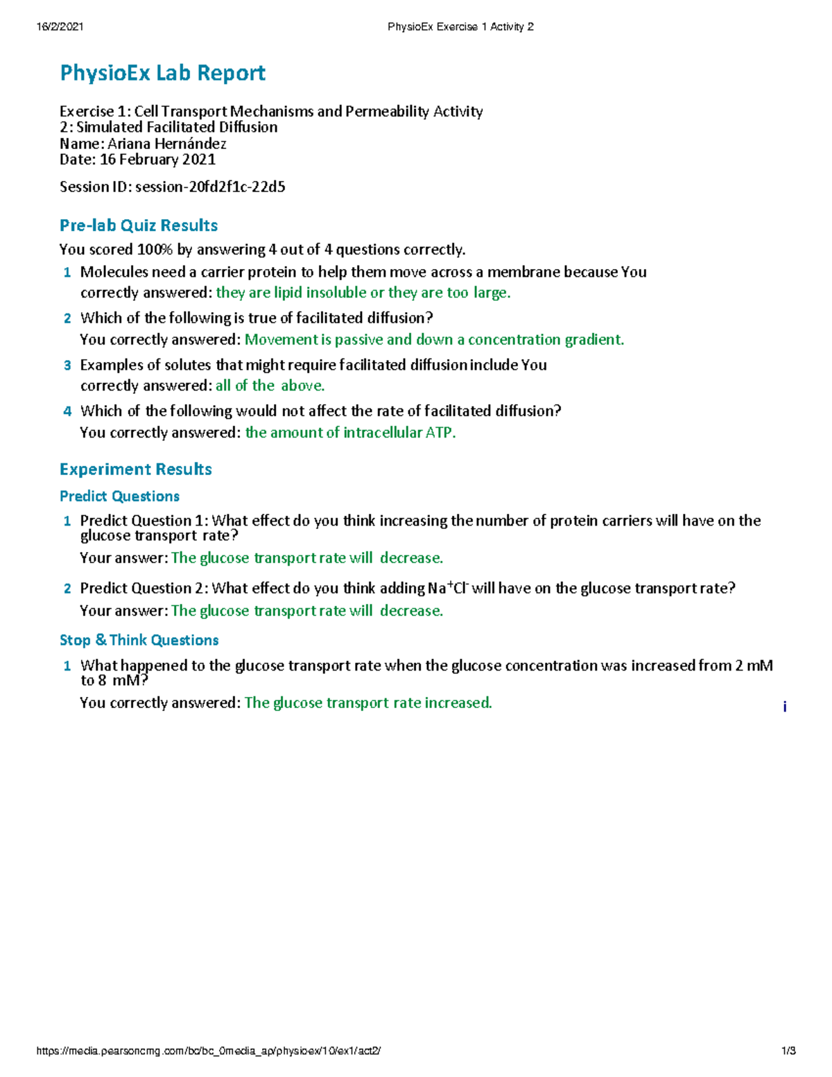 Physio Ex Exercise 1 Activity 2 - Pearsoncmg/bc/bc_0media_ap/physioex ...