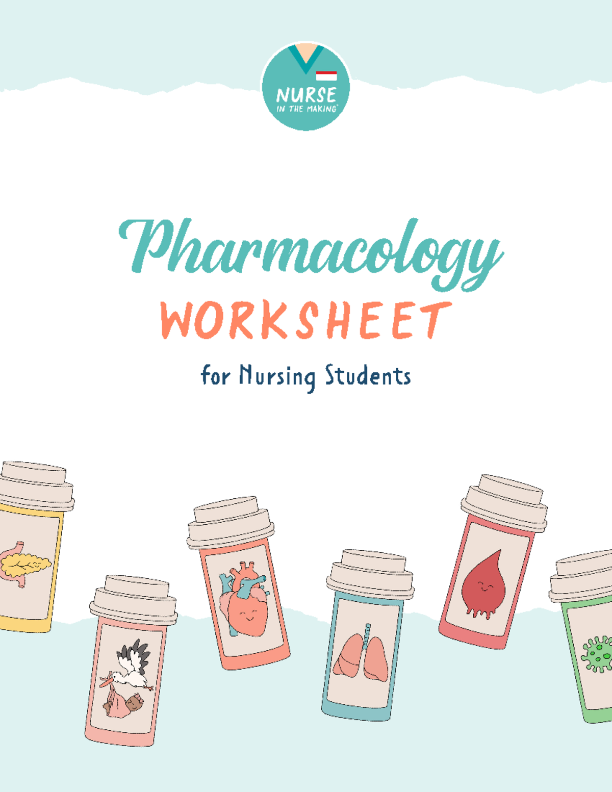 FREE Pharmacology Worksheet - Pharmacology Worksheet for Nursing ...