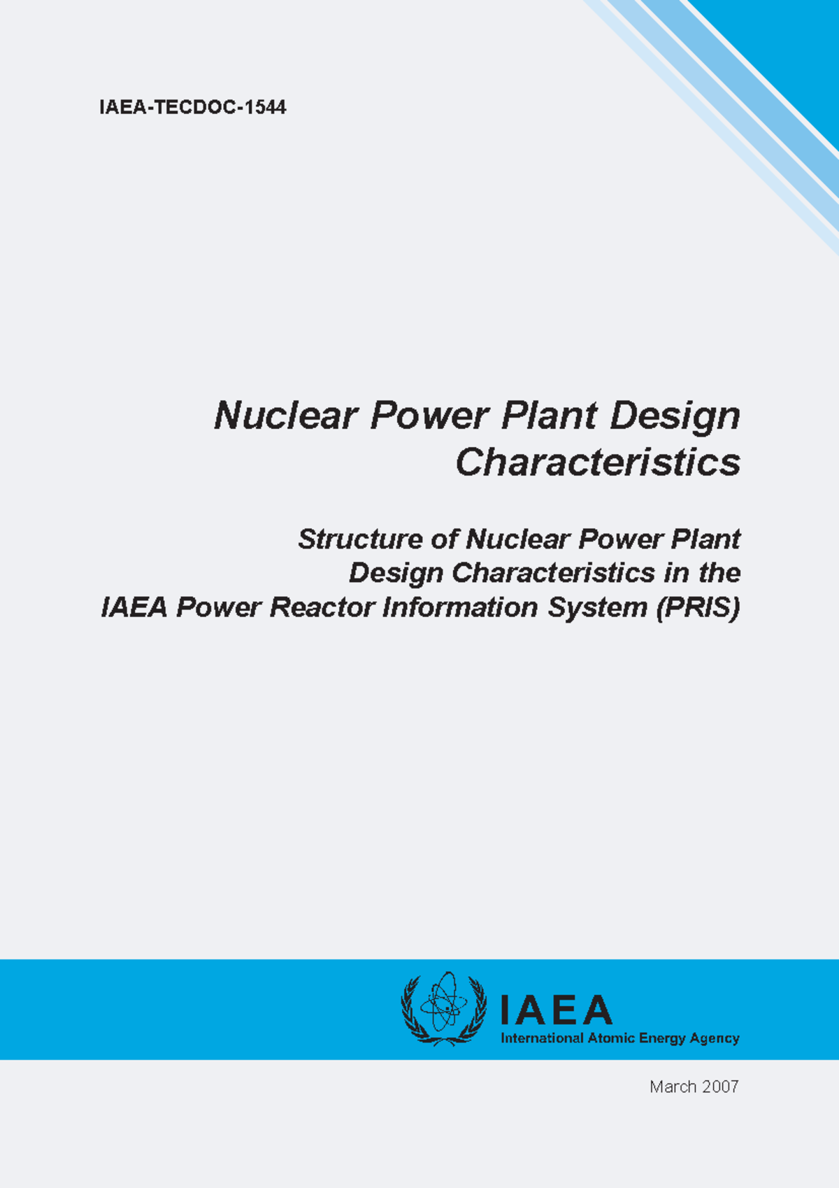 Te 1544 Web - Good - IAEA-TECDOC- Nuclear Power Plant Design ...