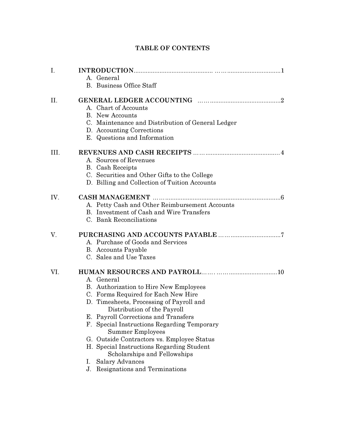 Accounting And Business Policies And Procedures Manual - Studocu