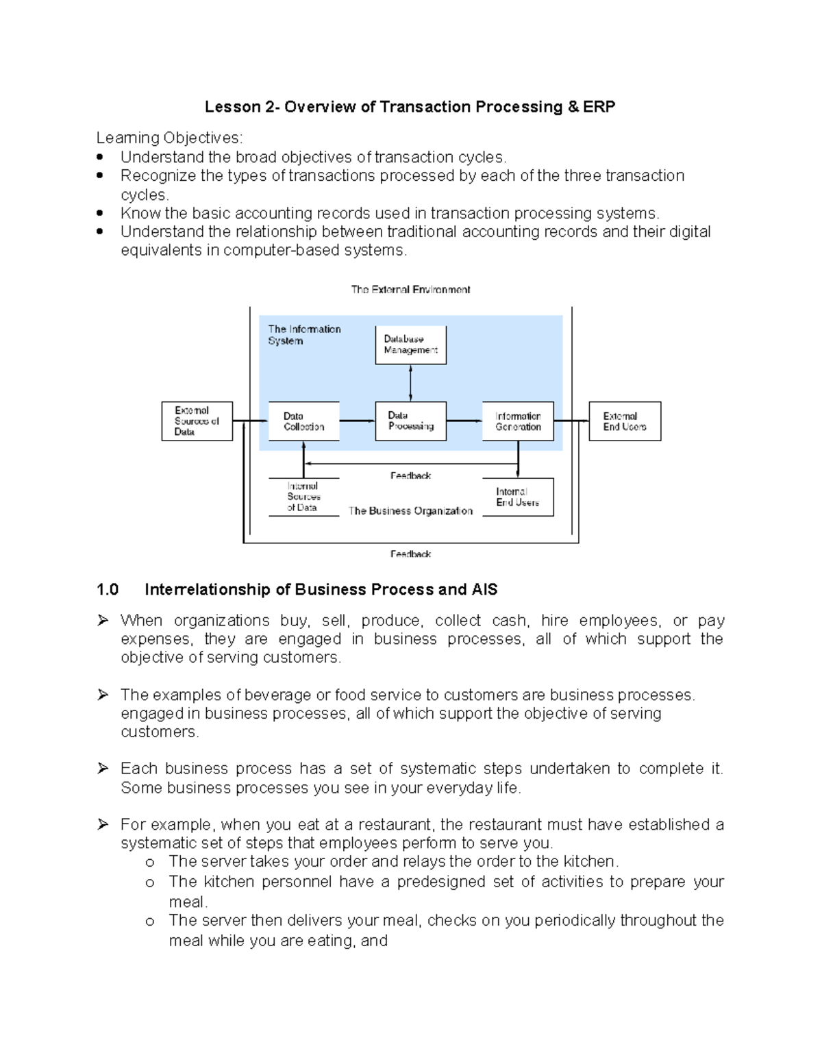 Lesson+2 copy - Lecturers note - Lesson 2- Overview of Transaction ...