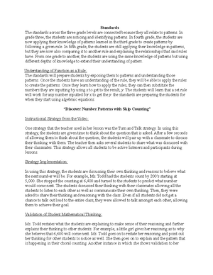 Numbers and Operations Lesson Plan - Direct Instruc,on Lesson Plan ...
