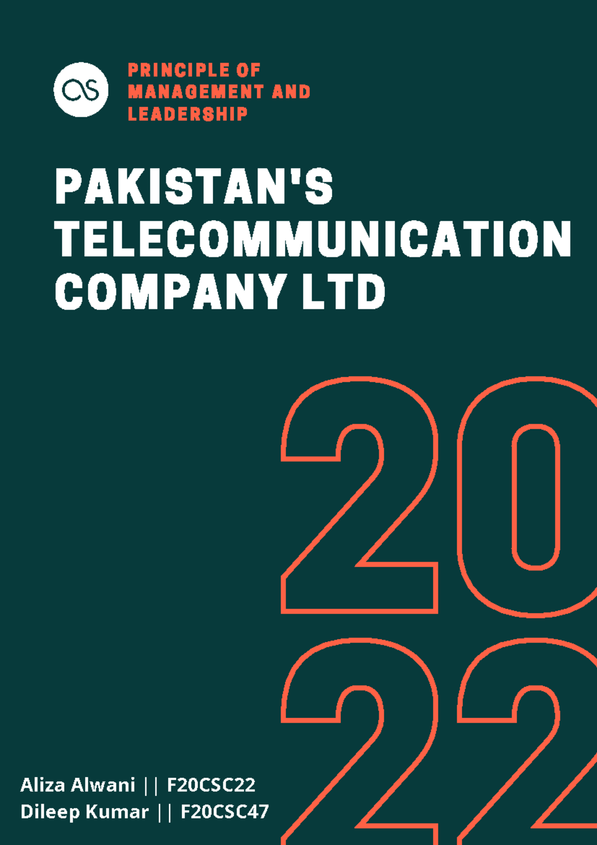 PTCL Report POML - 20 PAKISTAN'S TELECOMMUNICATION COMPANY LTD P R I N ...