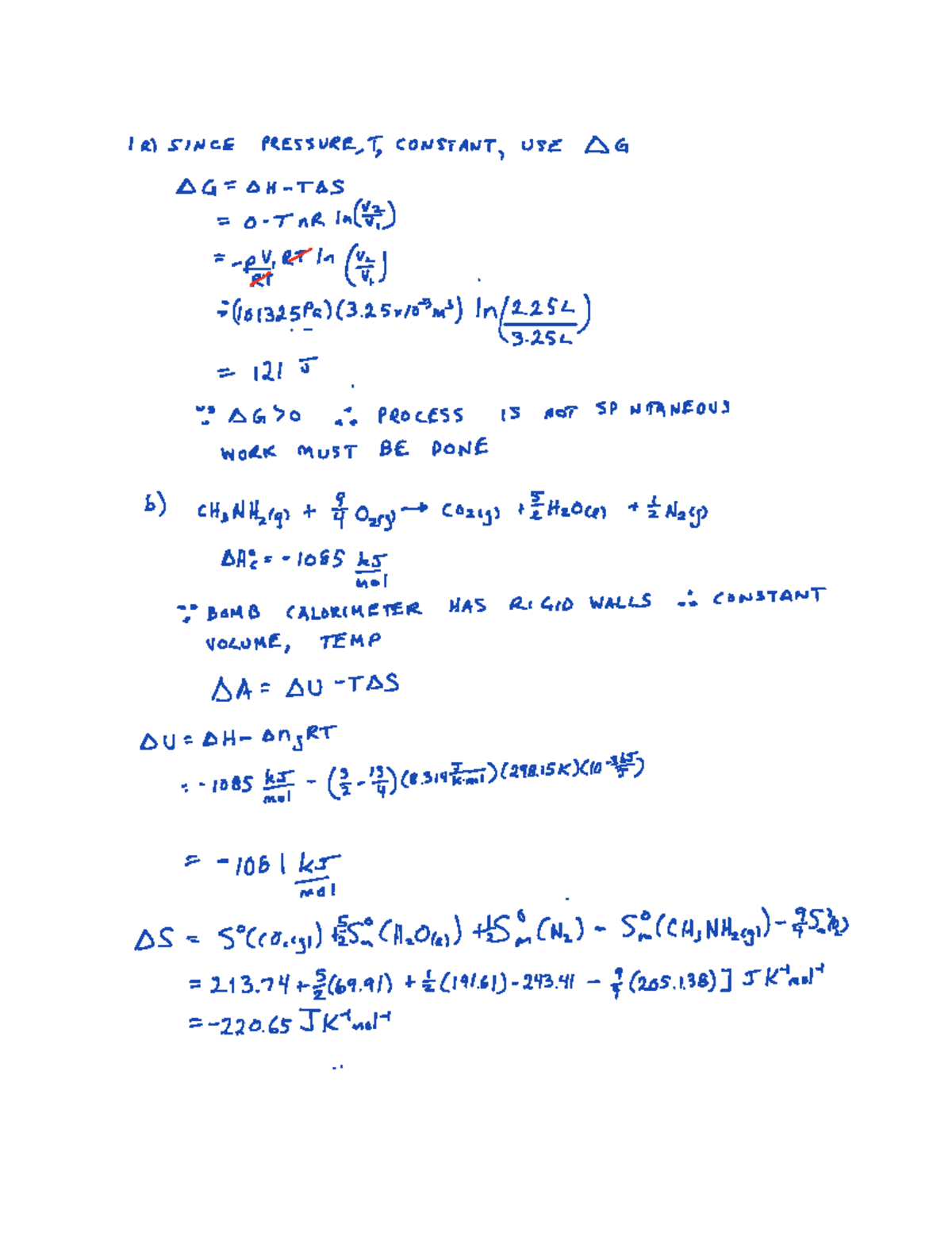 DGD Assignment 4 Solutions 2 - Ia SINCE PRESSURE 1 CONSTANT USE G DG DH ...