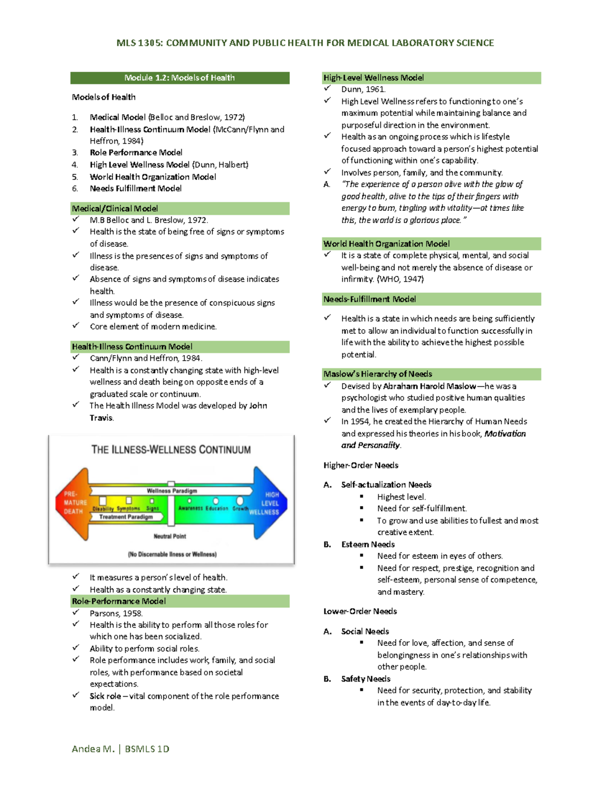 module-1-2-models-of-health-mls-1305-community-and-public-health-for