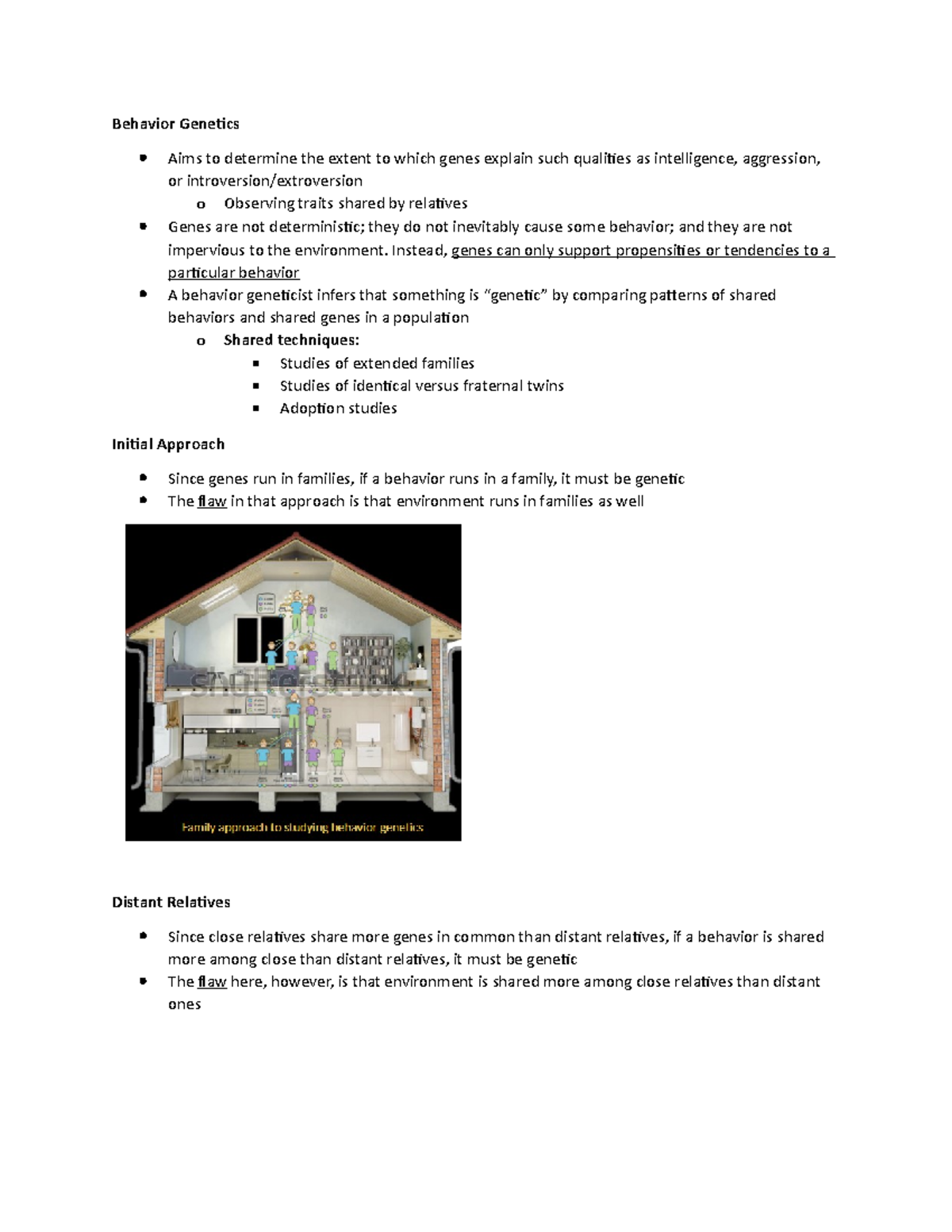 Behavior Genetics - Behavior Genetics Aims to determine the extent to ...