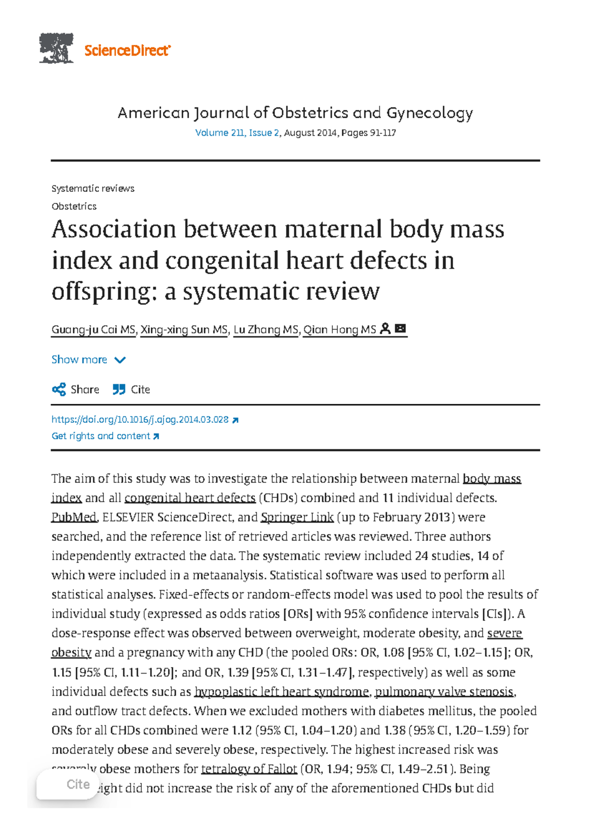 The Shocking Truth About Maternal Body Habitus & Your Health - iig861c