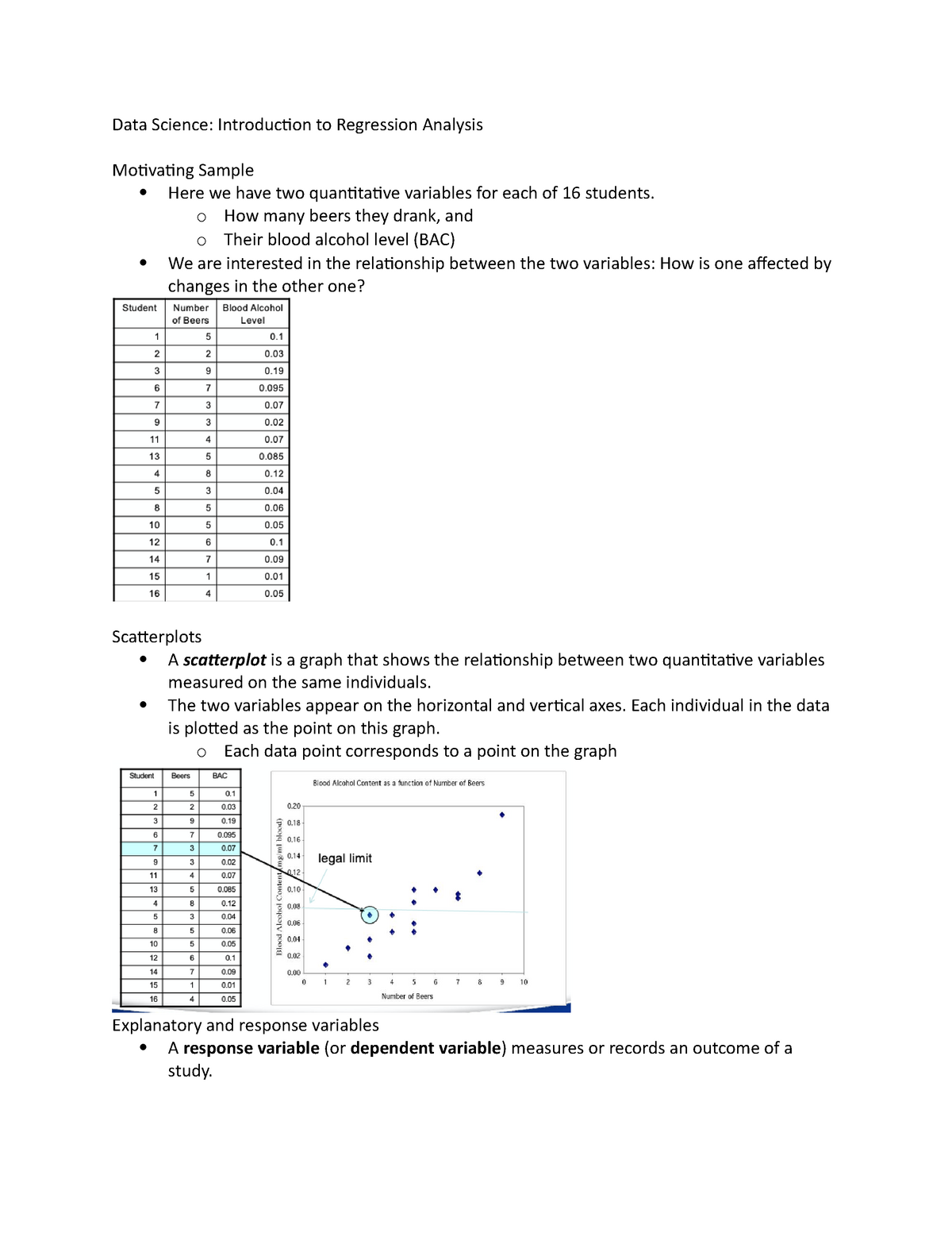 simple linear regression research paper pdf