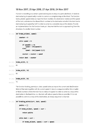 Answers To Practical Exam EPart 2 - CS1010E - Studocu