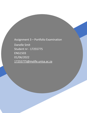 english 1501 assignment 3