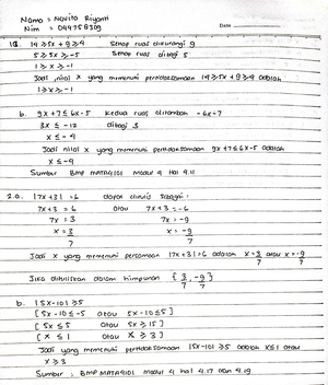 Tugas 1 Pengantar Matematika (MATA4101) - SOAL TUGAS 1 MATA4101 ...