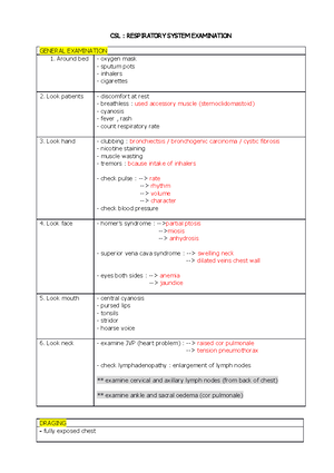 CSL5 Examination OF Swelling & Ulcer - CS L EXAM IN ATIO N OF SWELLIN G ...