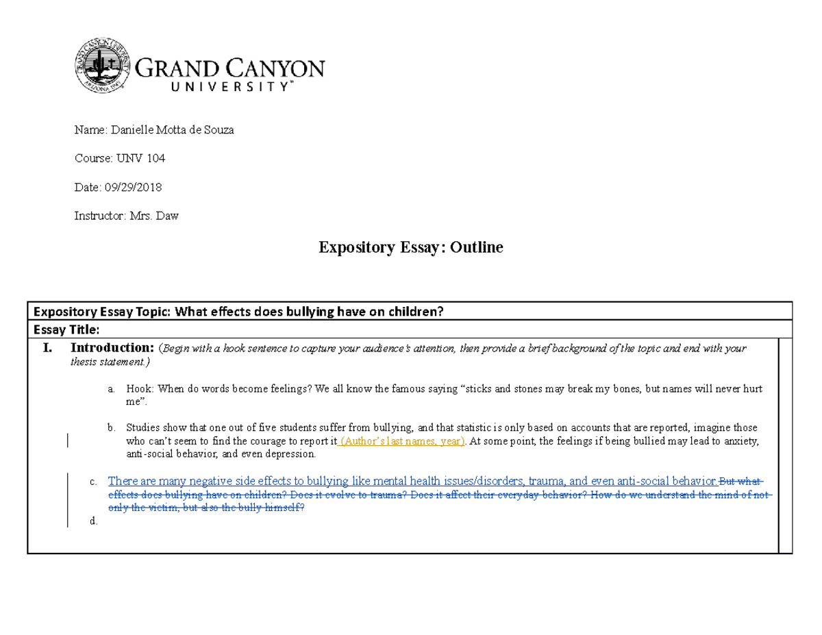 courage essay titles