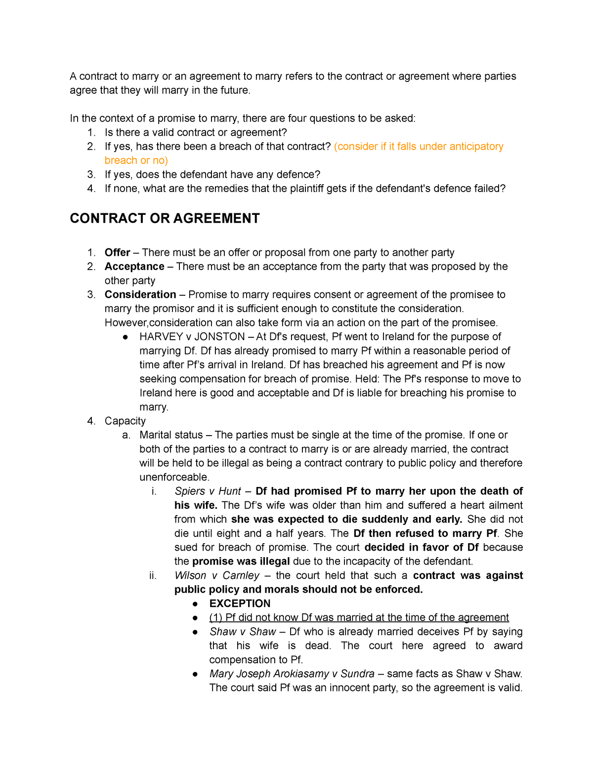 2 Promise TO Marry - A contract to marry or an agreement to marry ...