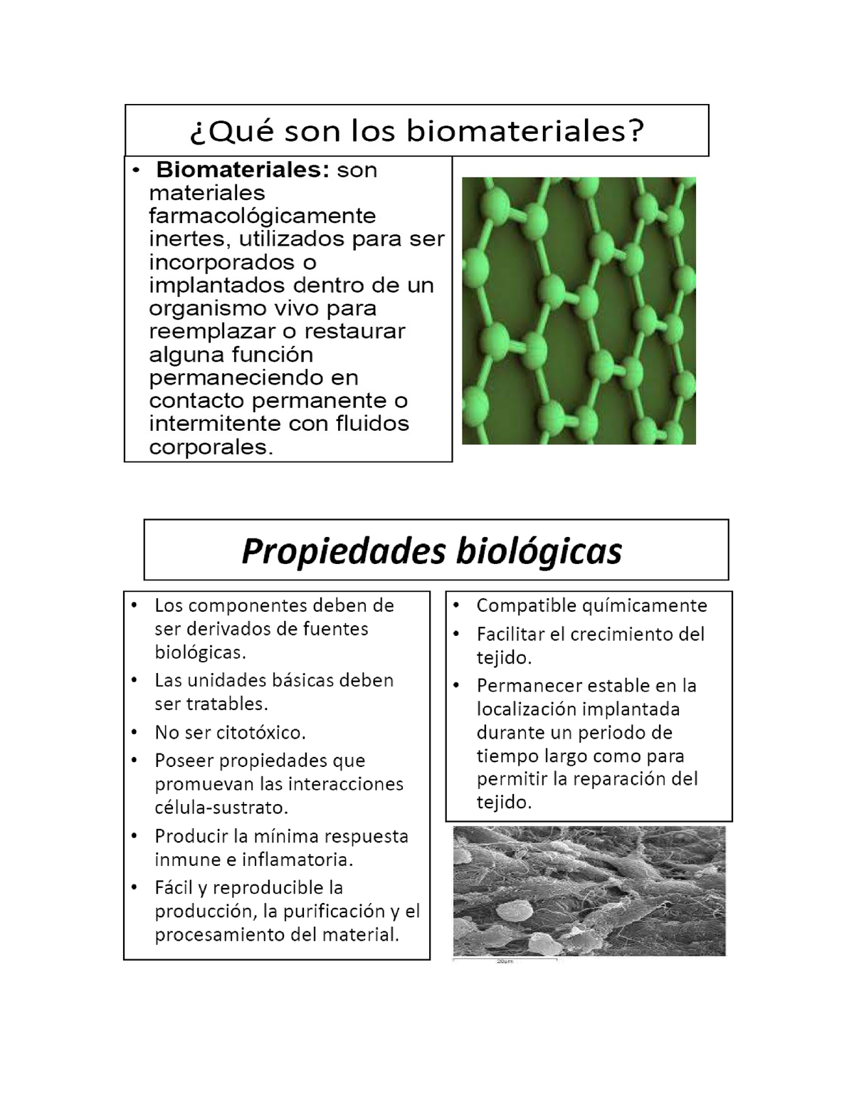 Biomateriales-1 - BIOMATERIALES-1 - CARACTERISTICAS Y APLICACIONES DE ...