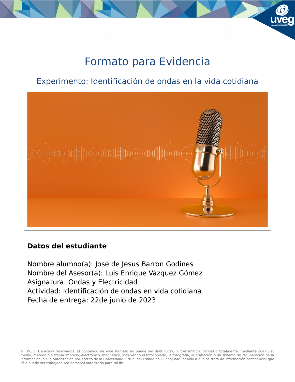 Barron Jose EA2 OE - Tarea - Formato Para Evidencia Experimento ...