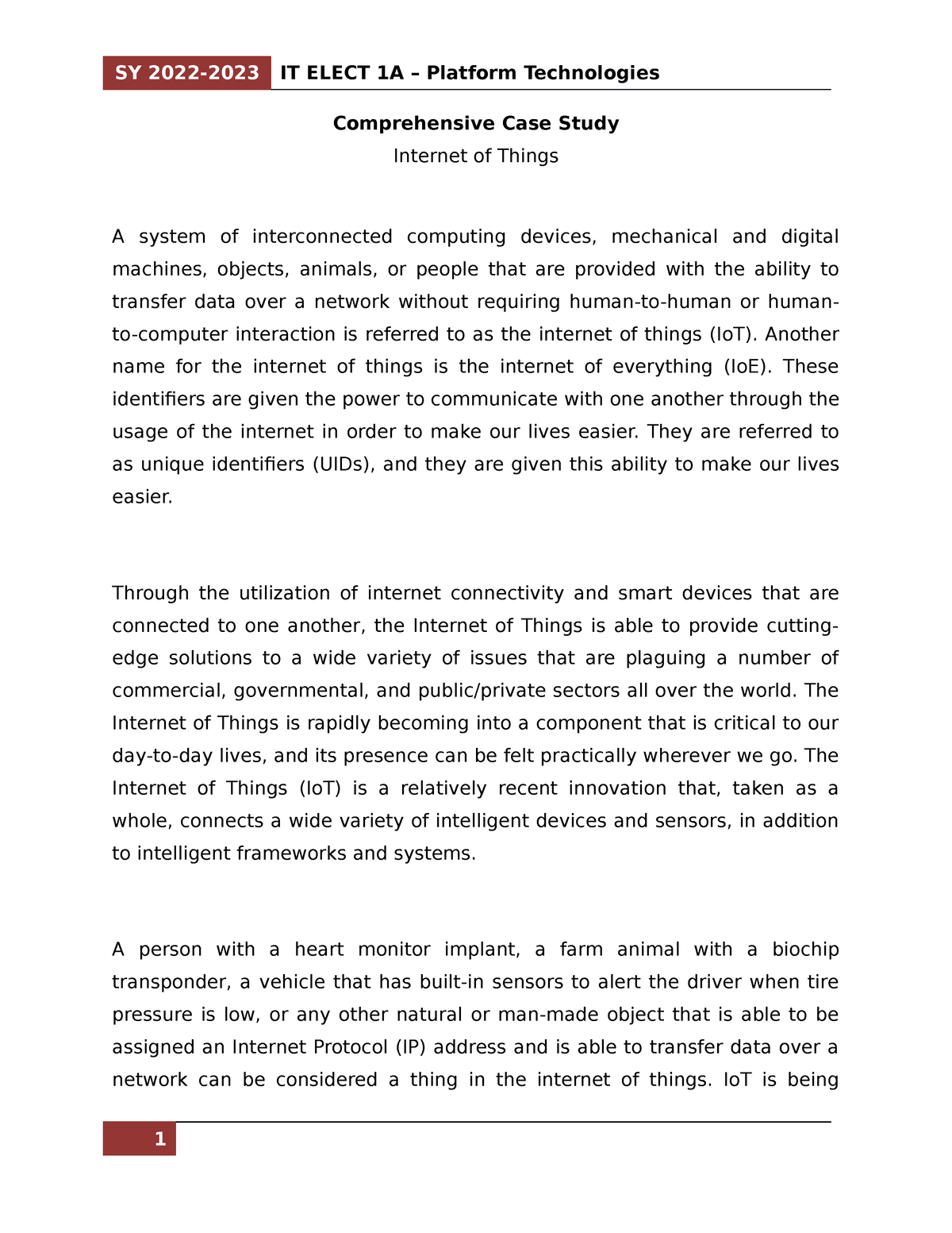 samsung the internet of things case study analysis