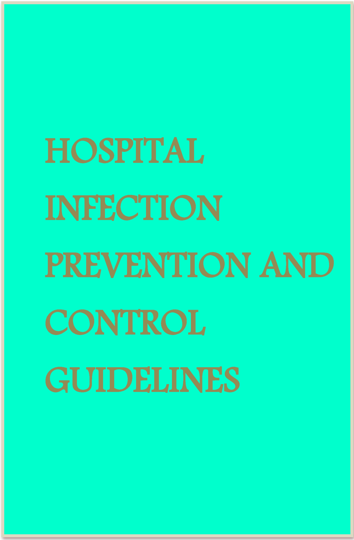 Hospital Infection Control Job Description