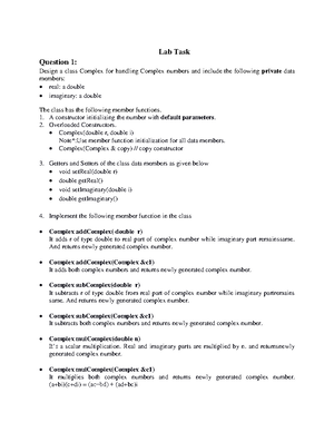 Lab 12 - All are lab tasks from labs, made specially to practice an OOP ...