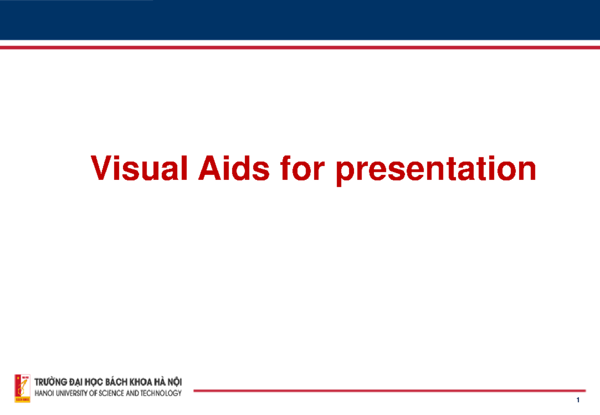 Presentation Visual Aids - Visual Aids for presentation Content What ...