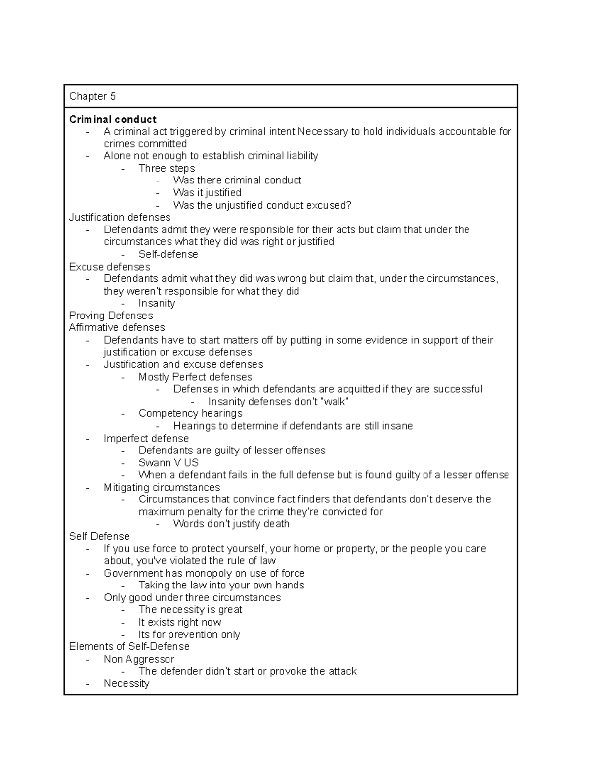 ccjs230-textbook-notes-2-chapter-5-criminal-conduct-a-criminal-act