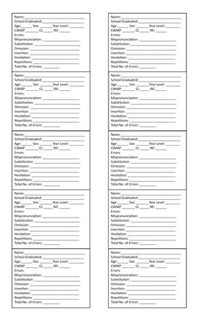 Reading-Assessment-Form - \ \ Name ...