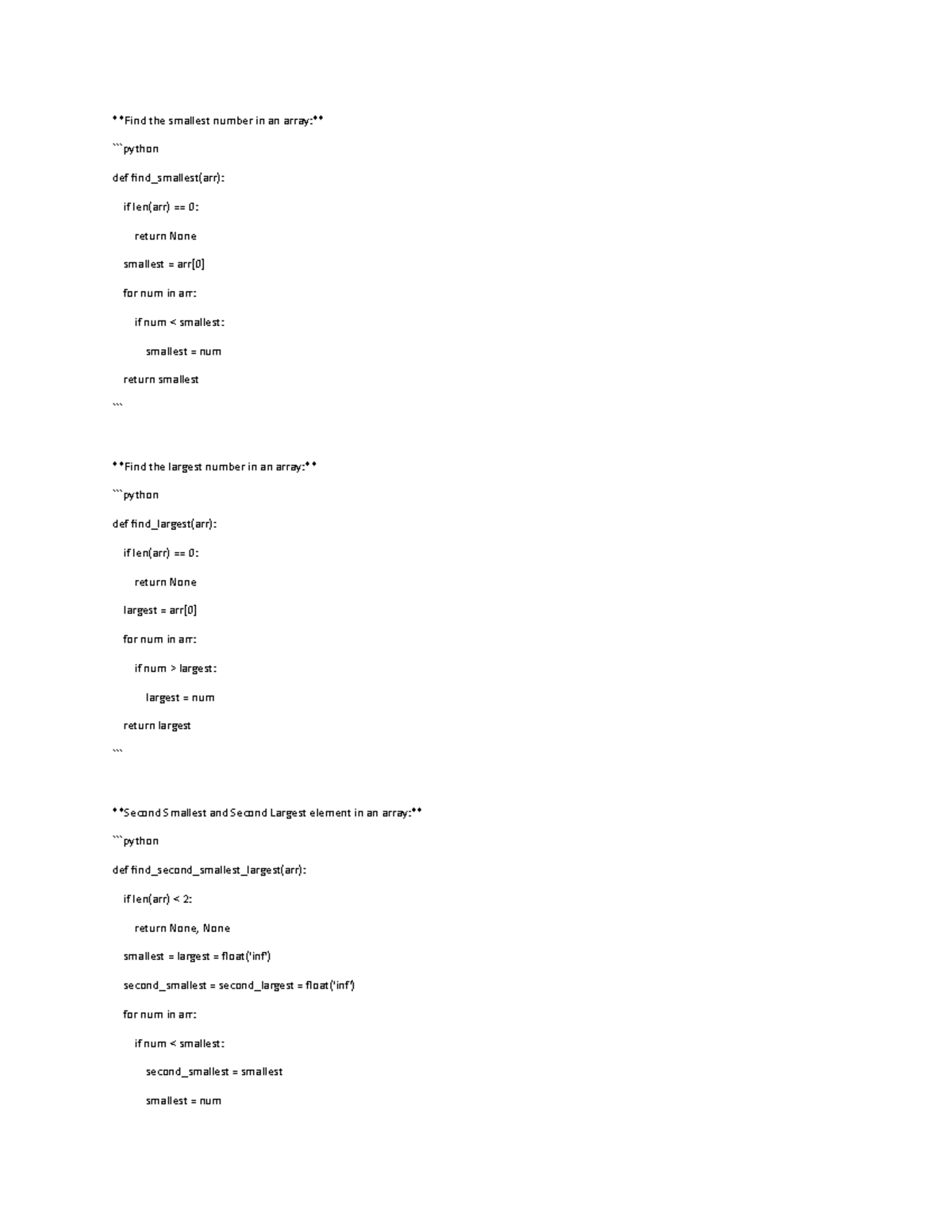 codes-find-the-smallest-number-in-an-array-def-find-smallest-arr