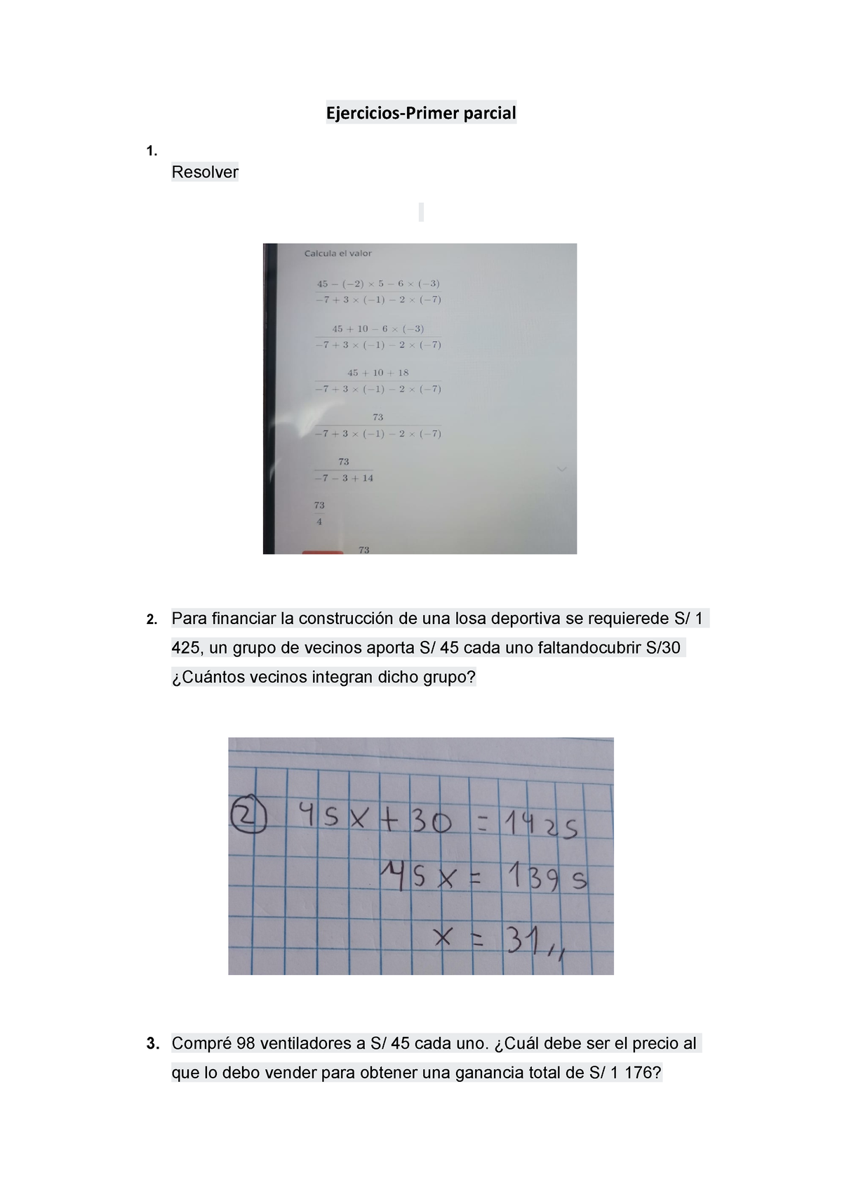 Sesión N°04-Ejercicios De Parcial I - Ejercicios-Primer Parcial ...