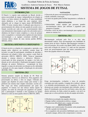 PDF) Os sistemas de jogo e as regras do futebol: considerações