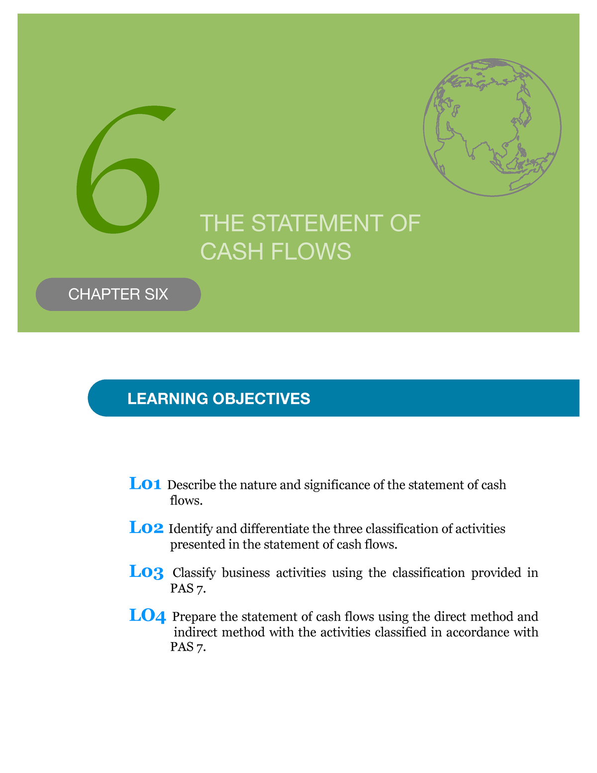 The Statement Of Cash Flows L01 Describe The Nature And Significance Of The Statement Of Cash 0723