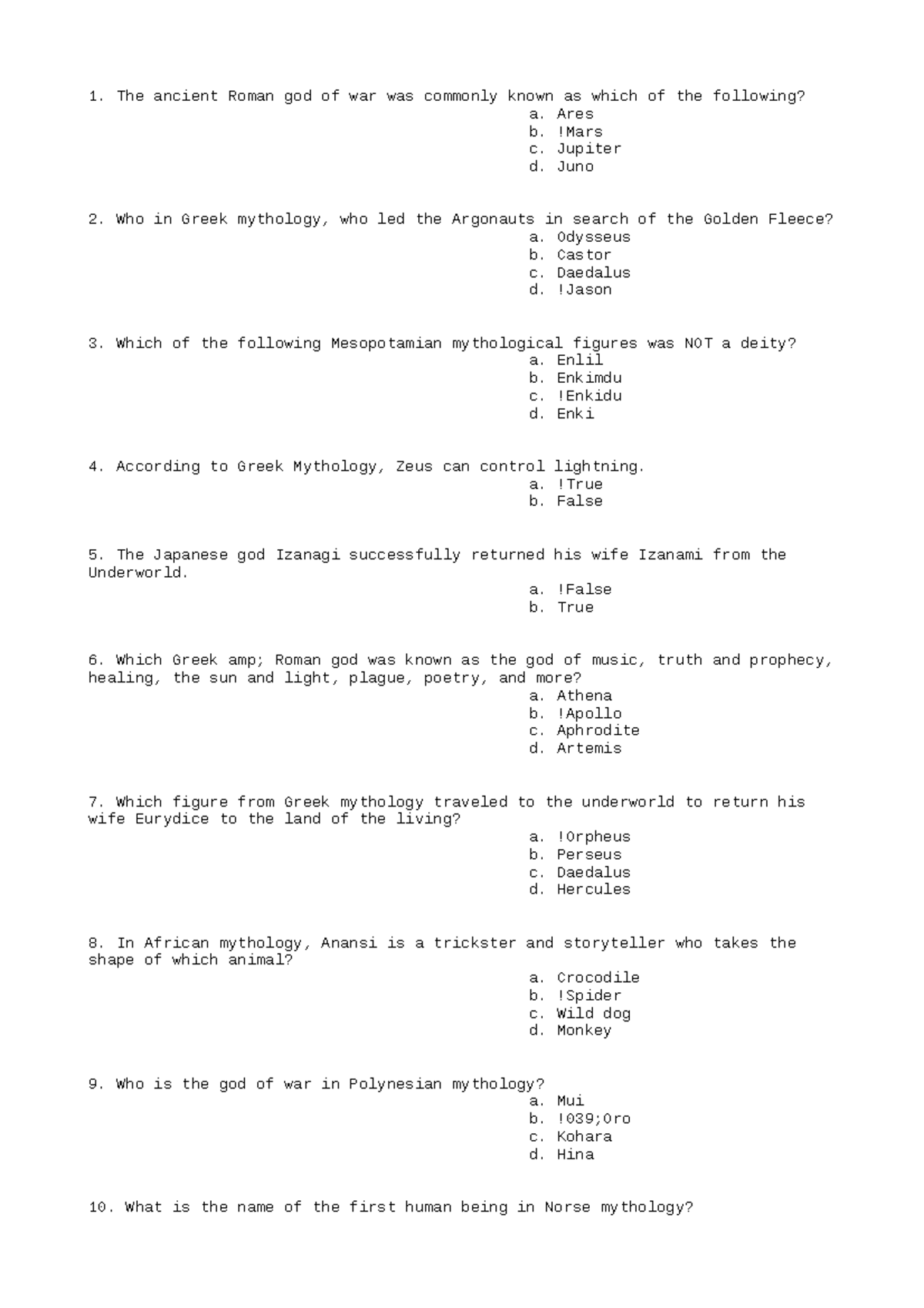 Arch182 group assignment 8 the ancient roman god of war was commonly 