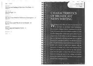BMW Notes EOYS - Week 7 - feature writing cont Types of ledes: 1 ...