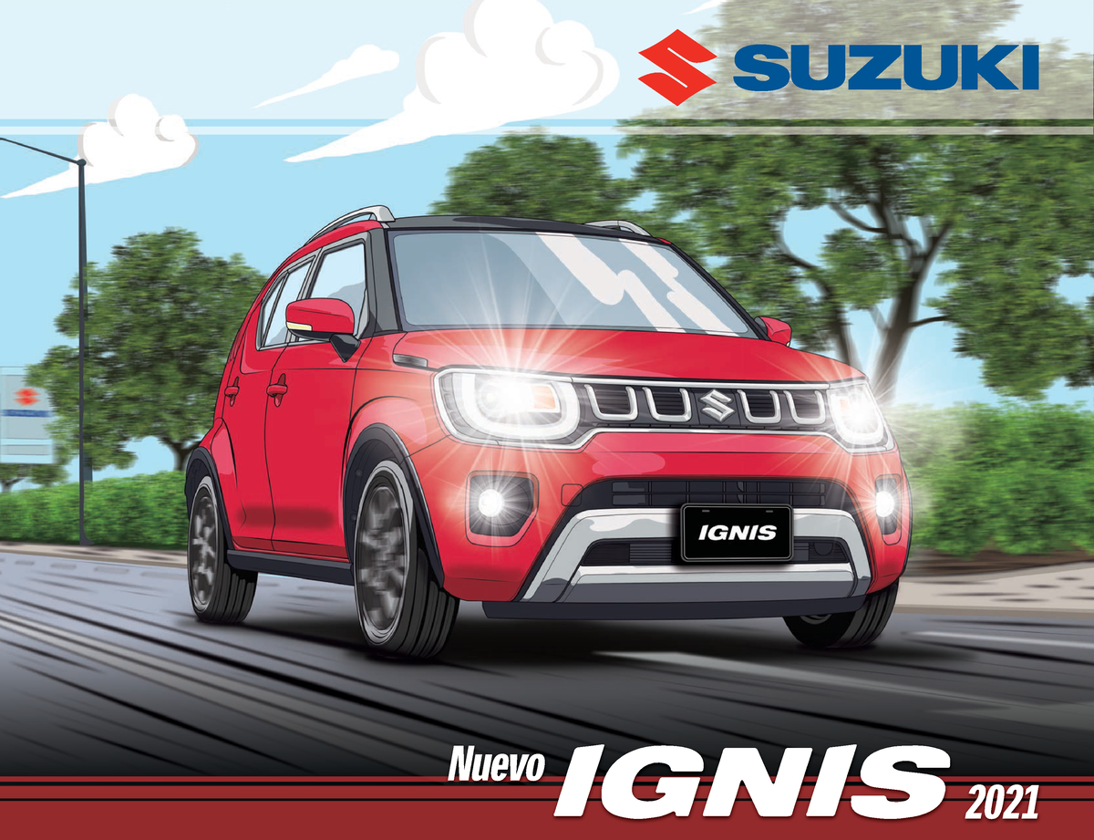 Suzuki ficha tecnica ignis 2021 Nuevo 2021 Versión GL 1 / GLX 2 Nota