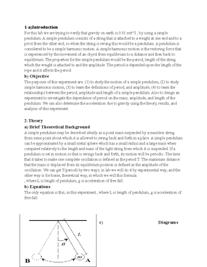 lab report ph